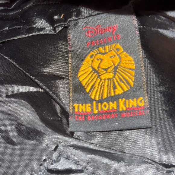 Disney Lion King New York Tote Bag Broadway Musical Souvenir Large Zipper - Picture 7 of 9